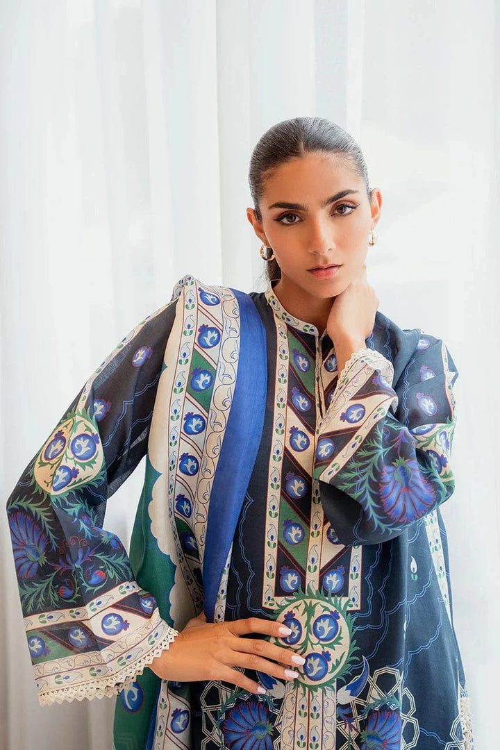 Samaya (B) - Sania Maskatiya - Casual Suit - Pret - raniazara
