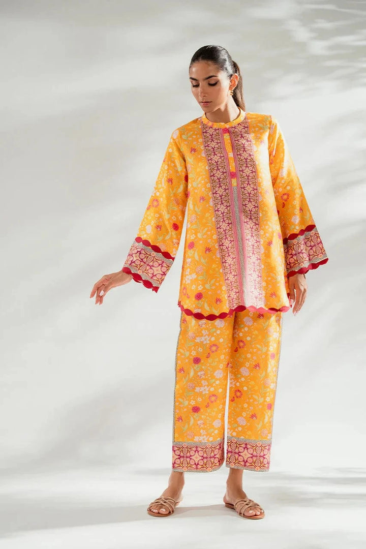 Zaryn (B) - Sania Maskatiya - Casual Suit - Pret - raniazara