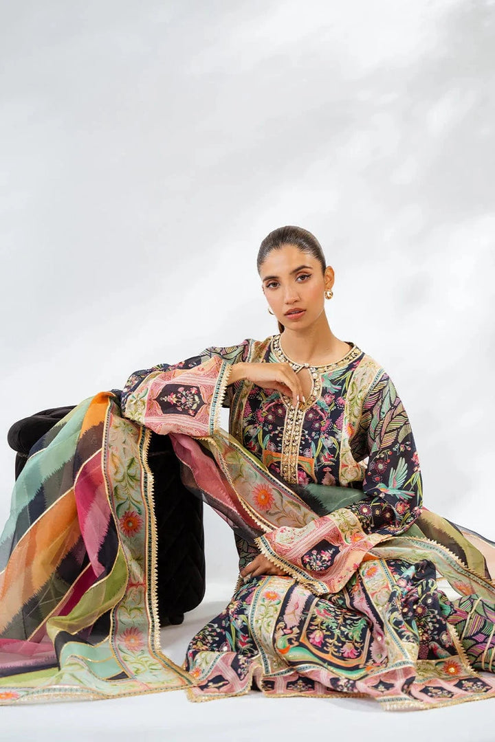 Nuri (B) - Sania Maskatiya - Casual Suit - Pret - raniazara