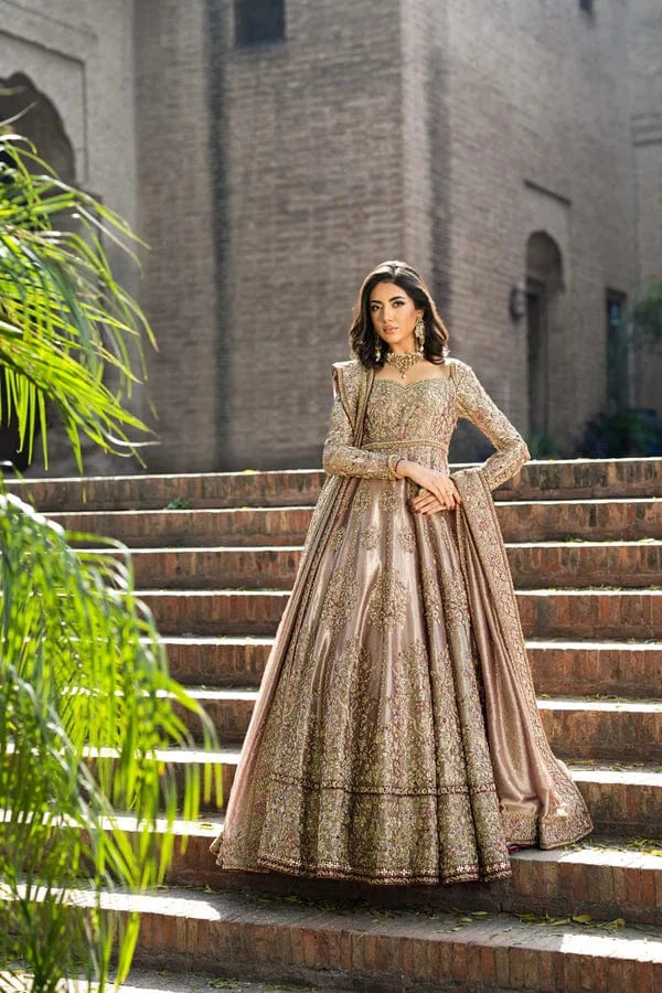 NUREH - Sara Naqvi - Bridal Lehenga - raniazara