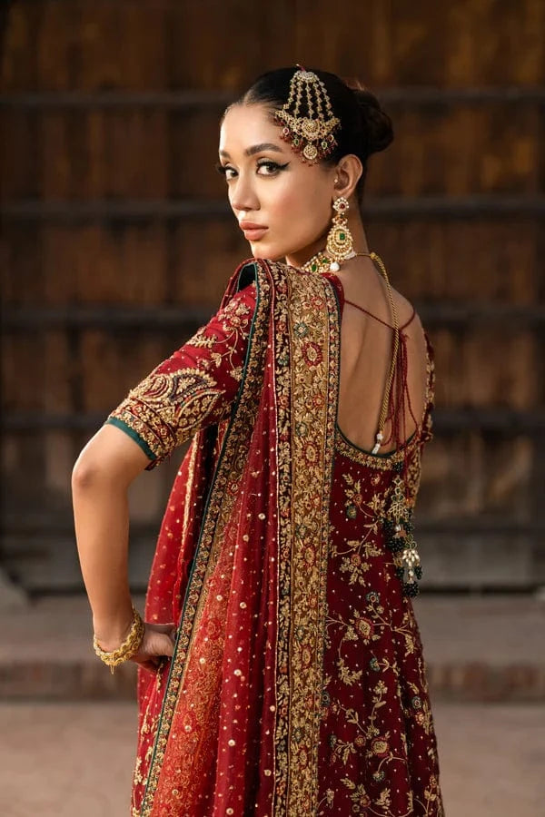 FERWA - Sara Naqvi - Bridal Lehenga - raniazara