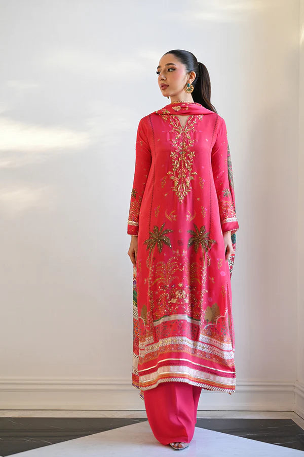 Mughal Garden Pink - Mina Hassan - Pret