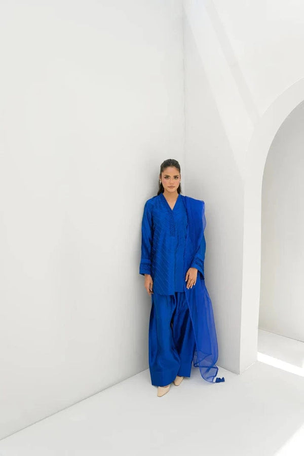 MARINA SHIRT DUPATTA WITH FARSHI SHALWAR - Pherwaas