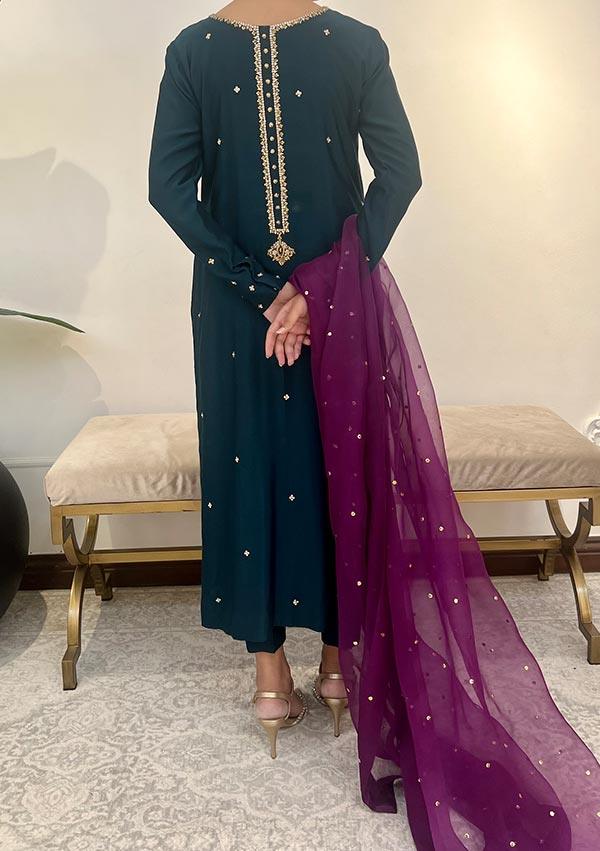 Esme with Pants and Dupatta raniazarastudio