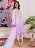 LAVINIA OMBRE EMBROIDERED RAW SILK SHIRT WITH DUPATTA