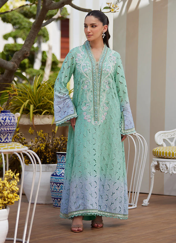 Ciya Aqua KaftanCiya Aqua Kaftan - FARAH TALIB AZIZ
