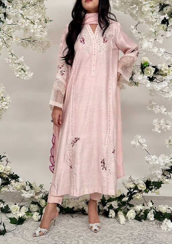 Ilham with Pants & Dupatta - Mubashira Usman - Pret