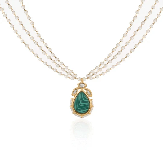 MALACHITE NECKLACE - Ali Javeri Jewelers - Necklace - raniazara