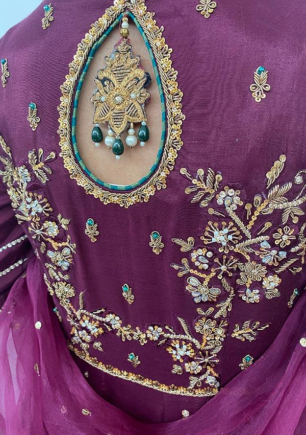 NELOFER with pants and dupatta raniazarastudio