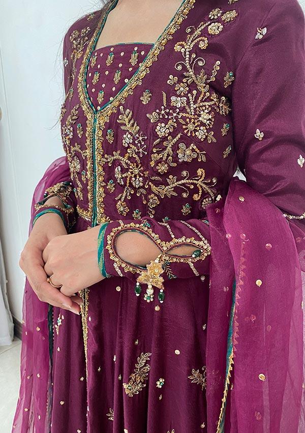 NELOFER with pants and dupatta raniazarastudio