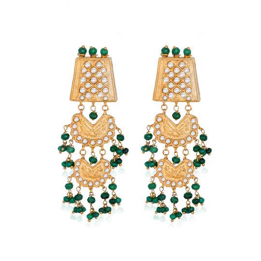 SONA EARRINGS - Ali Javeri Jewelers - Earrings - raniazara