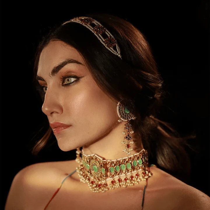 SAFIA CHOKER - Ali Javeri Jewelers - Choker - raniazara