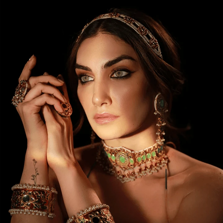 SAFIA CHOKER - Ali Javeri Jewelers - Choker - raniazara