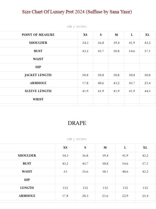 Size Guide