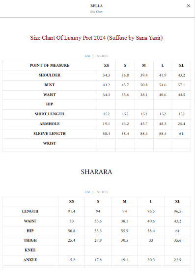 Size Guide