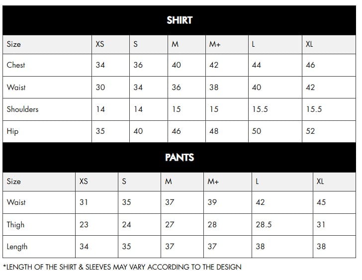 Size Guide