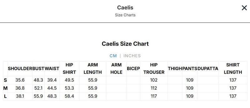 Size Guide