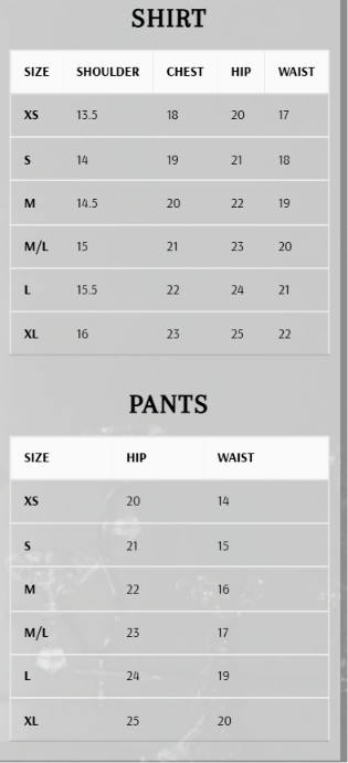 Size Guide