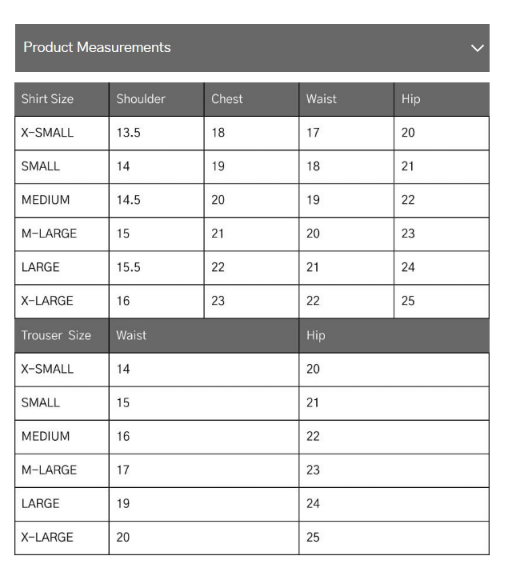 Size Guide