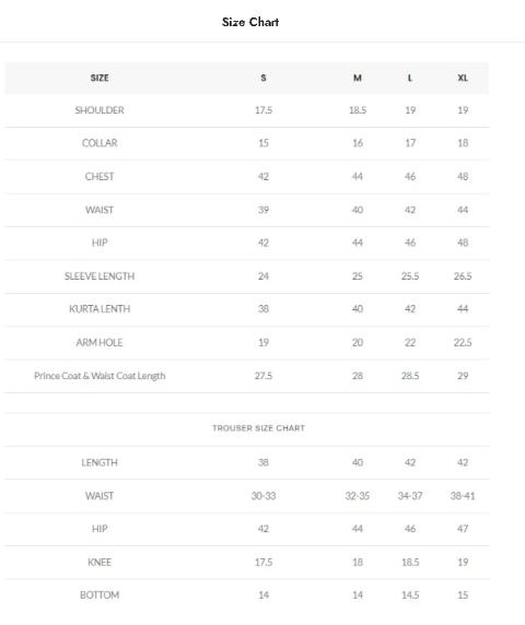 Size Guide