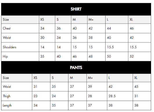 Size Guide