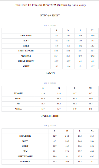 Size Guide
