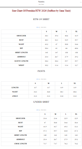 Size Guide