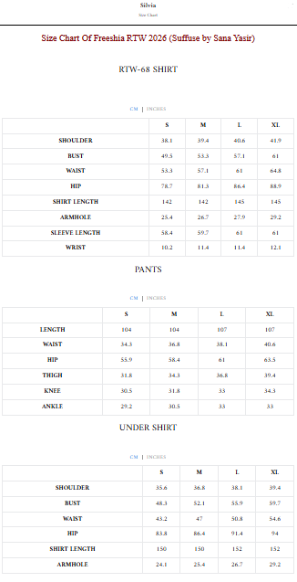 Size Guide