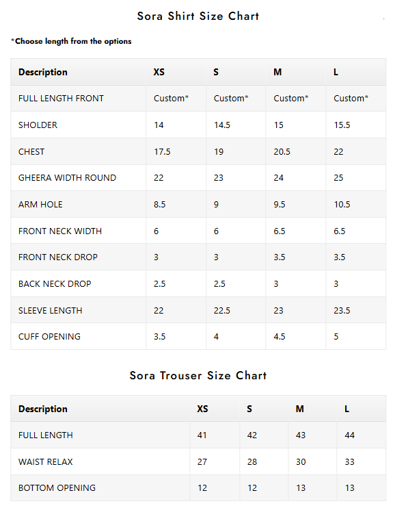 Size Guide