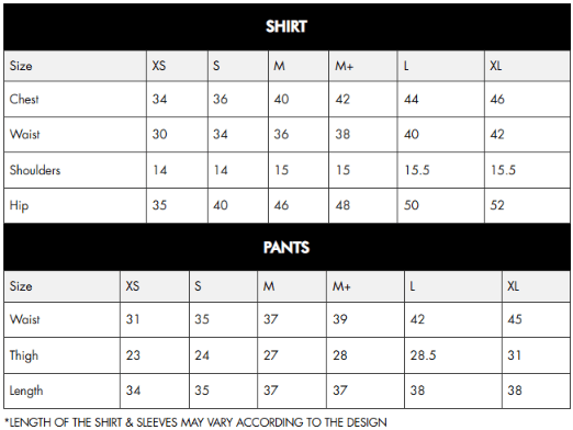 Size Guide