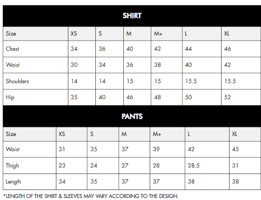 Size Guide