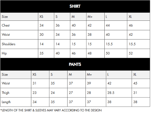 Size Guide