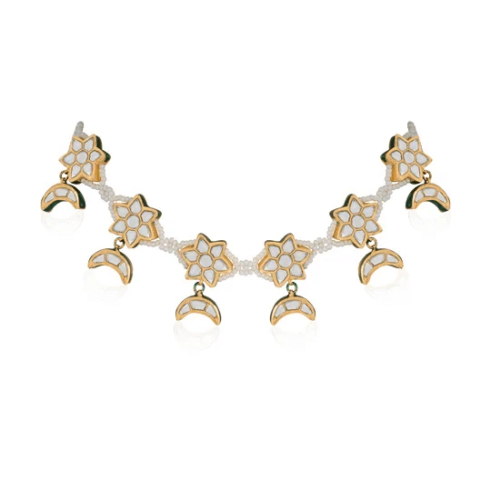 SITARA CHAND CHOKER - Ali Javeri Jewelers - Choker - raniazara