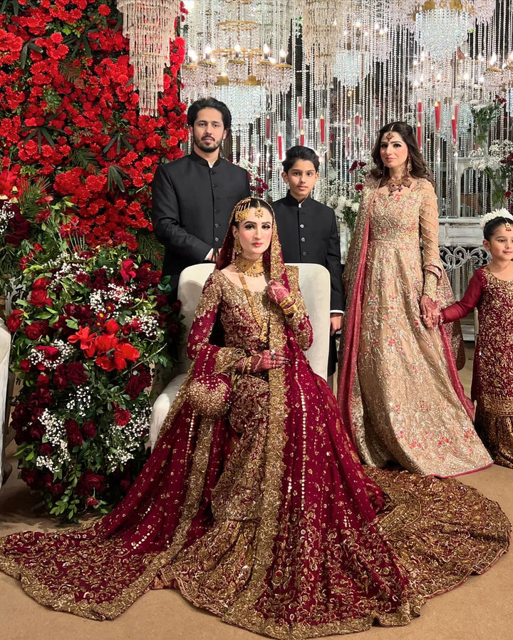 Hafsa  - Shakeelz By Zeeshan And Danish - Bridal Lehenga - raniazara