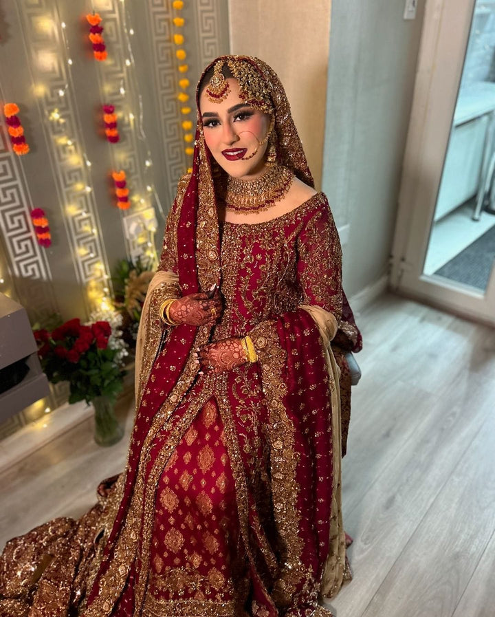 Hafsah  - Shakeelz By Zeeshan And Danish - Bridal Lehenga - raniazara