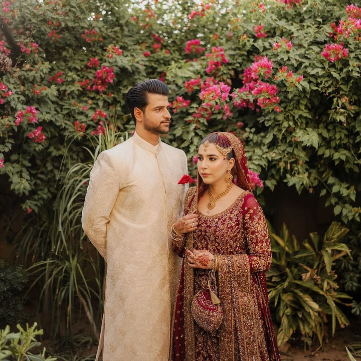 Somaiya - Shakeelz By Zeeshan And Danish - Bridal Lehenga - raniazara