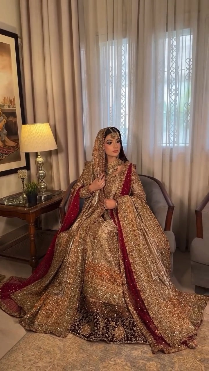 MAHA SHEIKH - Haris Shakeel - Bridal - raniazara