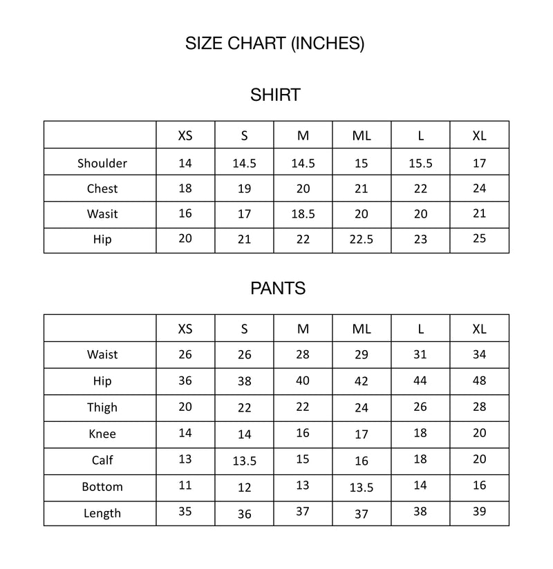 Size Guide