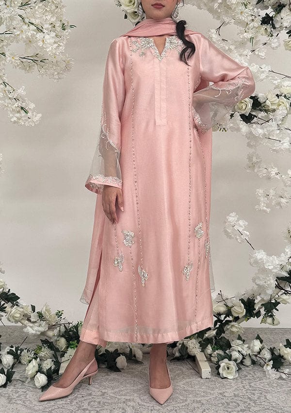 Sylvie with Pants & Dupatta (B) - Mubashira Usman - Pret