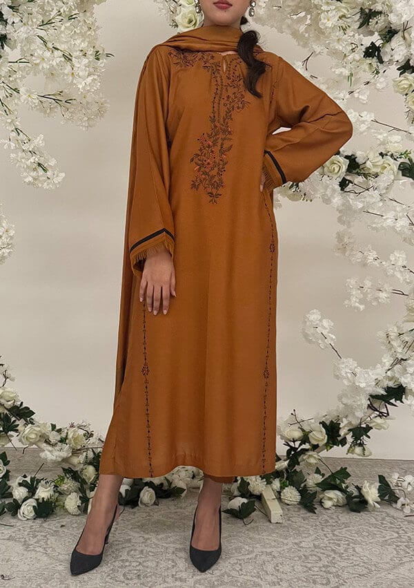 Zaya with Pants & Dupatta - Mubashira Usman - Pret
