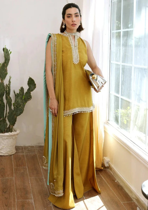 Aliyeh Raw Silk - Zainab Zulfiqar