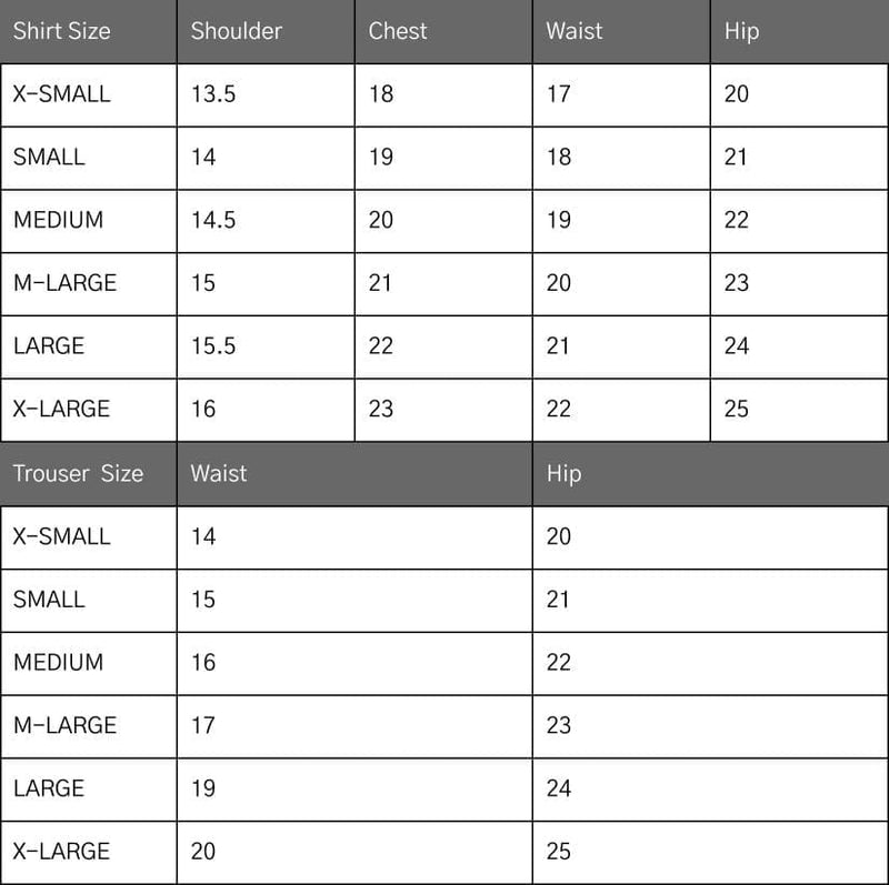 Size Guide