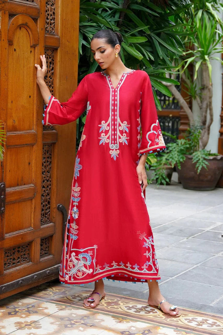 Sima  - Sania Maskatiya - Kaftan Dress - raniazara