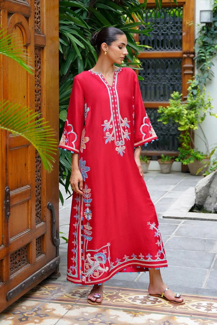 Sima  - Sania Maskatiya - Kaftan Dress - raniazara