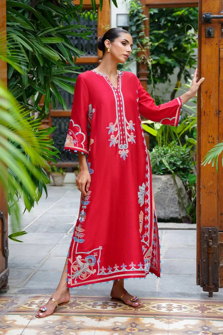 Sima  - Sania Maskatiya - Kaftan Dress - raniazara