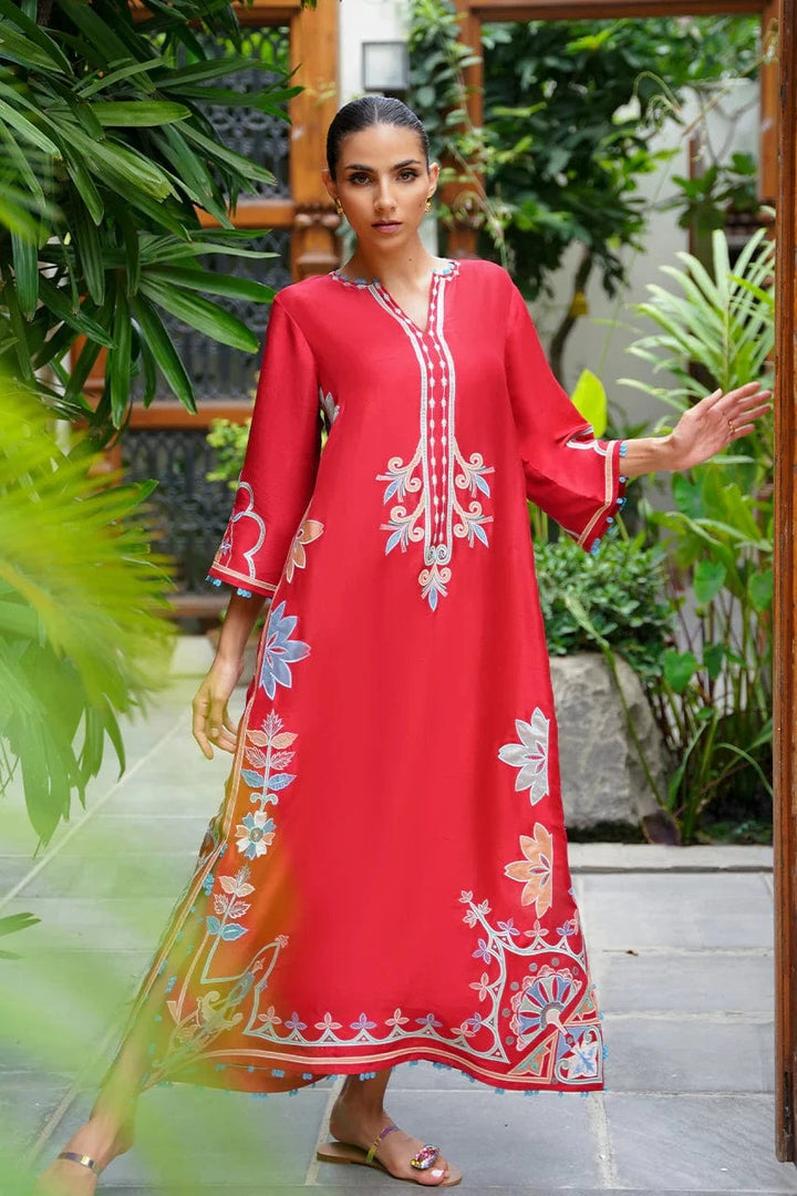 Sima  - Sania Maskatiya - Kaftan Dress - raniazara