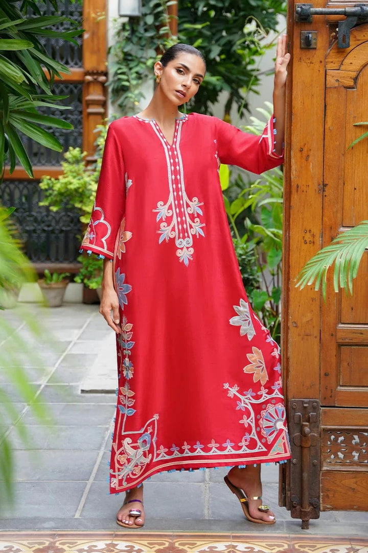 Sima  - Sania Maskatiya - Kaftan Dress - raniazara