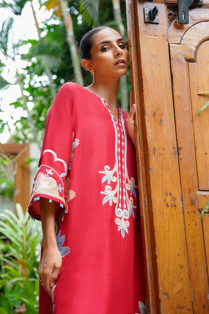 Sima  - Sania Maskatiya - Kaftan Dress - raniazara