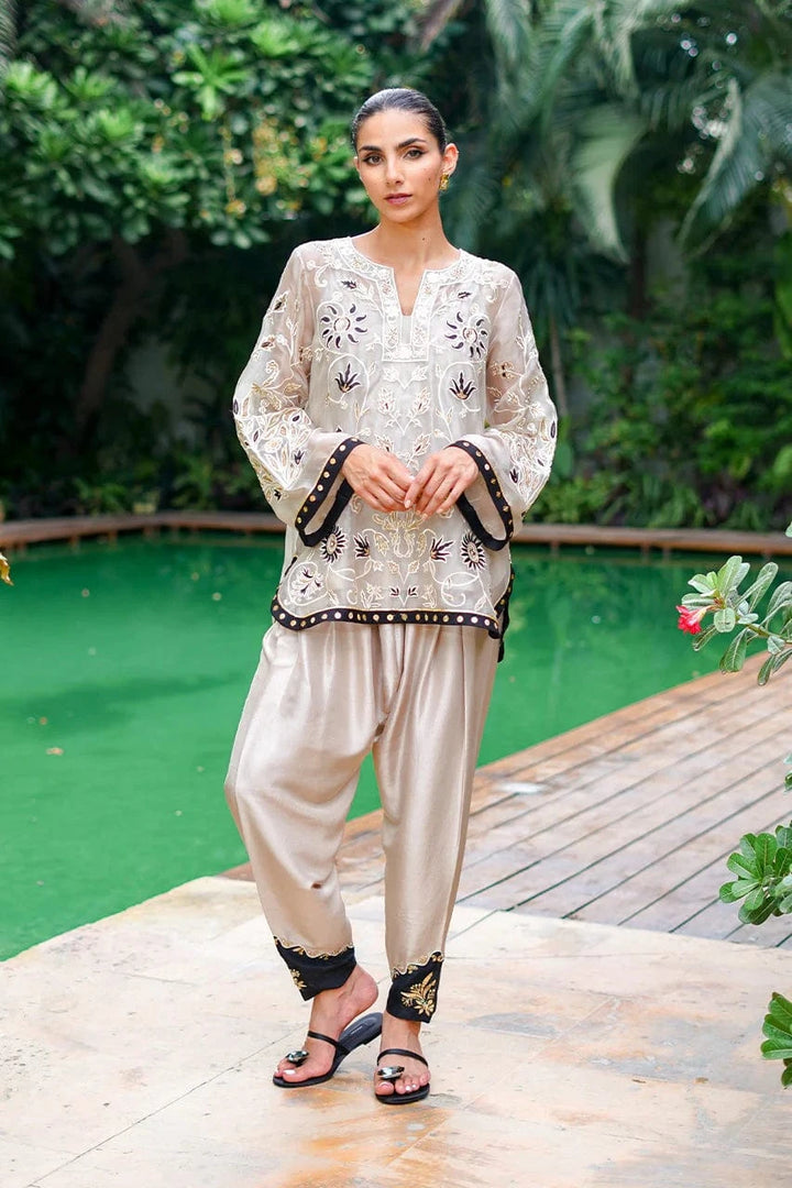 Asha - Sania Maskatiya - Casual Suit - Pret - raniazara