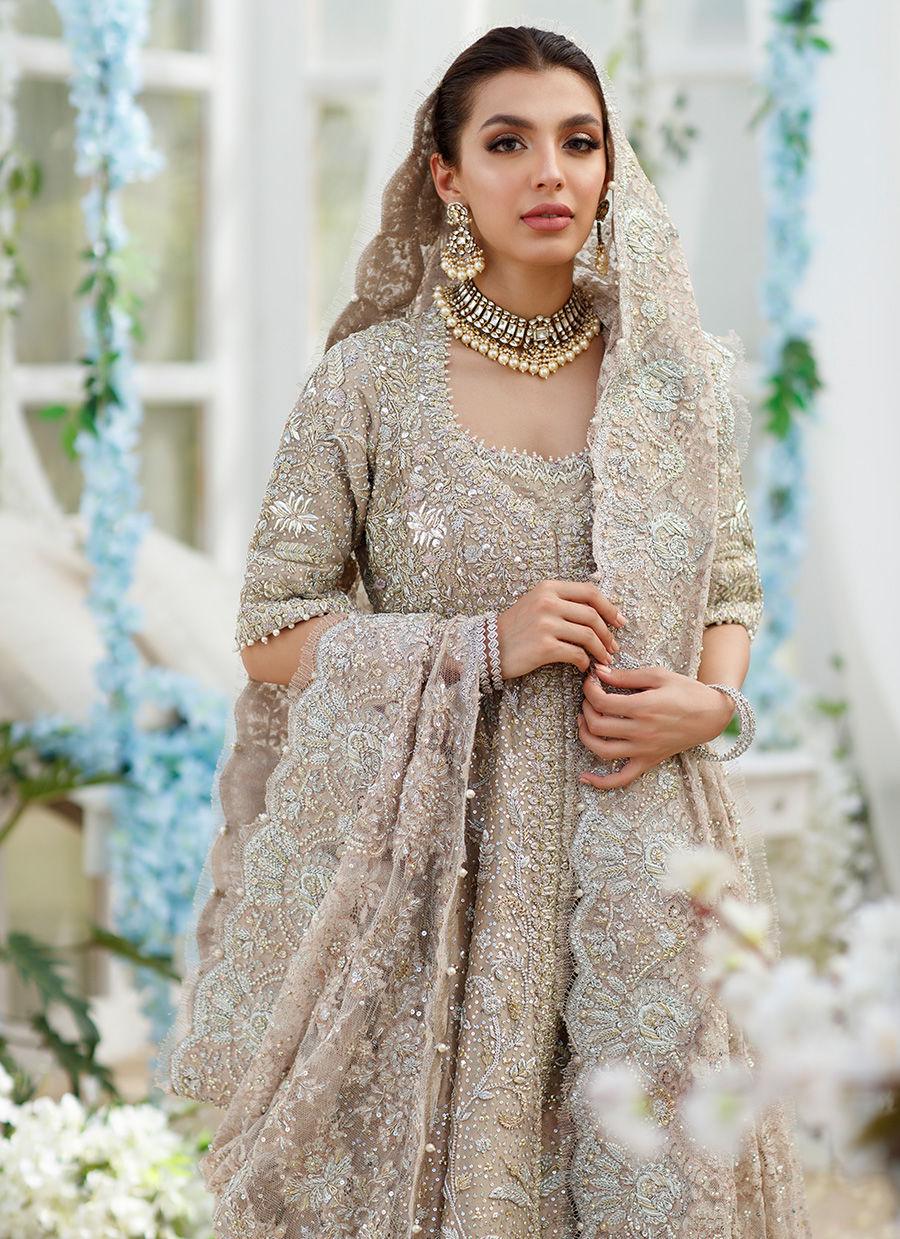 Rose gold and clearance ivory wedding dress